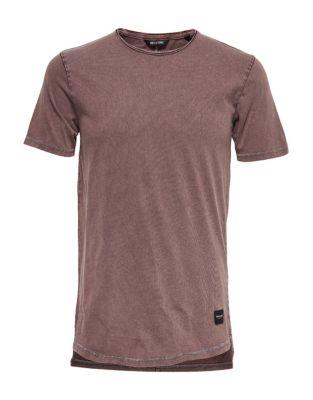 Only And Sons Rolled Collar Cotton Tee