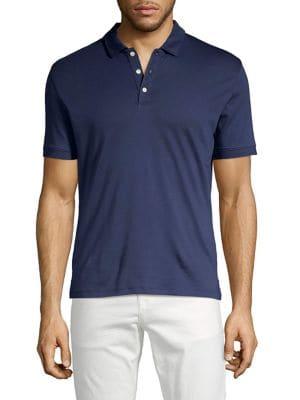 Black Brown Short Sleeve Polo Tee