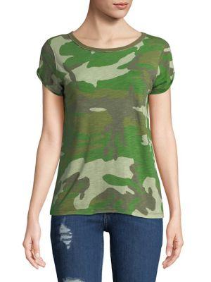 Free People Camo Tee