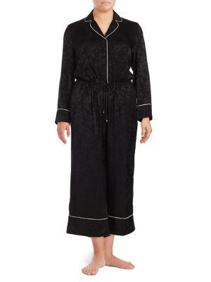 Lauren Ralph Lauren Plus Floral Jacquard Jumpsuit