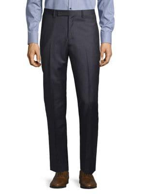 Lauren Ralph Lauren Plaid Classic-fit Wool Pants
