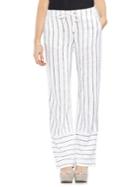 Vince Camuto Wide-leg Pinstripe Pants