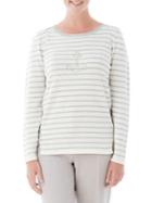 Olsen Anchor Stripe Sweater
