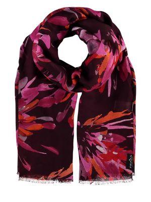 Fraas Brushstroke Floral Scarf