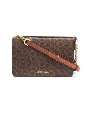 Calvin Klein Hayden Logo Pvc Shoulder Bag