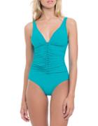 Profile By Gottex Waterfall D-cup One-piece Swimsuit