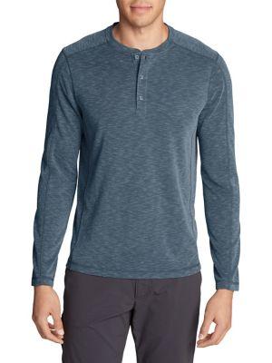 Eddie Bauer Contour Performance Long-sleeve Henley