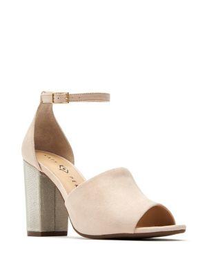 Katy Perry Kala Metallic Ankle-strap Pumps