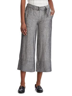 Lauren Ralph Lauren Linen Blend Culottes
