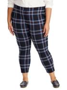 Lauren Ralph Lauren Plus Plaid Jacquard Pants