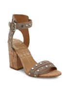 Dv By Dolce Vita Studded Block-heel Sandals