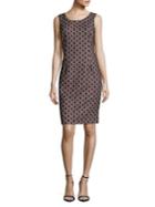 Nipon Boutique Bounded Lace Sheath Dress