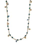 Marchesa Crystal Shaky Strand Necklace