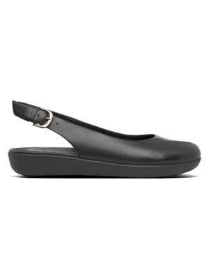 Fitflop Sarita Leather Slingbacks Flats