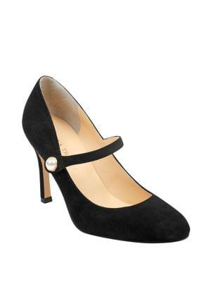 Ivanka Trump Jarli Suede Mary Jane Pumps