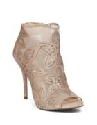 Jessica Simpson Bliths Floral Open-toe Boots