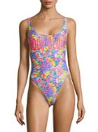 Body Glove Cant Touch This One-piece Floral Swimsuit