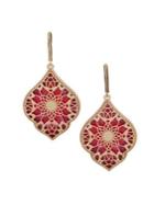 Lonna & Lilly Cut-out Drop Earrings