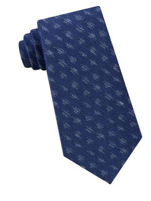 Black Brown Classic Tie