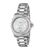 Gucci Drive Stainless Steel Diamond-accented Watch, Ya136406