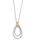 Effy Duo 14k Two-tone Gold And Diamonds Necklace