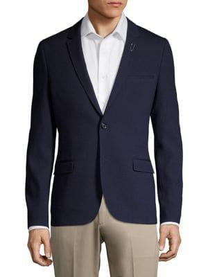 Hugo Extra Slim Waffle Jacket