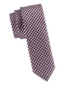 Hugo Boss Gingham Silk Tie