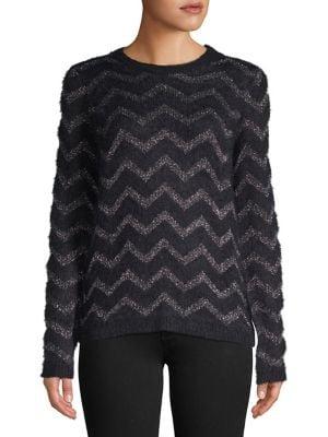Vero Moda Glitter Chevron Sweater