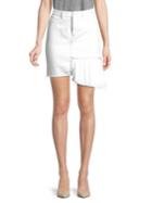 Habitual Asymmetrical Hem Denim Skirt