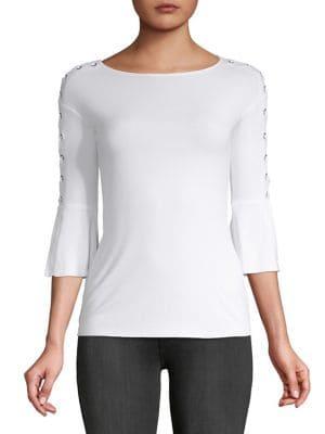Bailey 44 Laced Sleeve Top