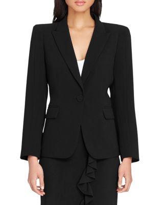 Tahari Arthur S. Levine One-button Peak Lapel Jacket