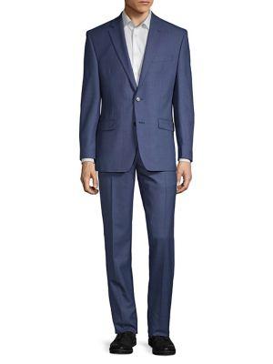 Lauren Ralph Lauren Denim Windowpane 2-piece Suit