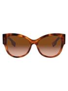 Burberry B. Her 54mm Butterfly Sunglasses