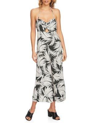 1.state Cut-out Halterneck Jumpsuit