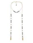 Laundry By Shelli Segal Wilshire Boulevard Two Row Lariat Necklace