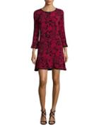 Michael Michael Kors Pullover Raspberry Dress