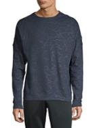 Askya Camo-print Crewneck Sweatshirt