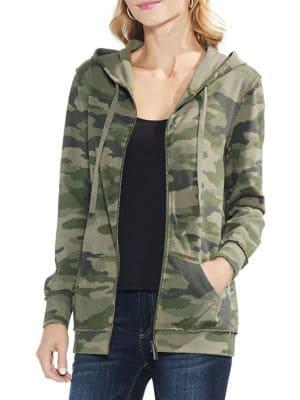Vince Camuto Estate Jewel Avenue Camouflage Hoodie