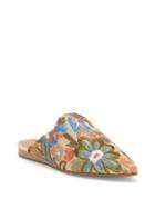 Lucky Brand Blythh Embroidered Floral Mules