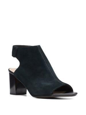 Clarks Deva Bell Suede Slingback Sandals