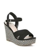 Fergalicious Mollie Wedge Ankle Strap Sandals