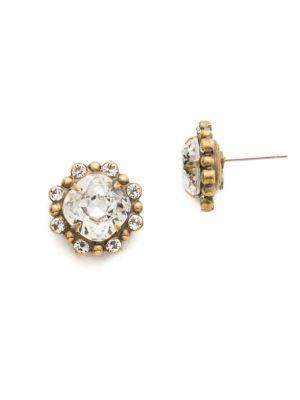 Sorrelli Core Vision Crystal Stud Earrings