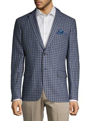 Tallia Orange Mason Fit Check Sportcoat