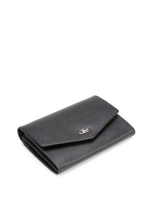 Royce New York Rfid Blocking Saffiano Leather French Purse Wallet