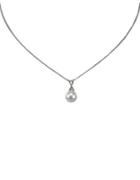 Lord & Taylor Pearl-drop Necklace