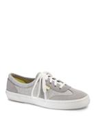 Keds Tournament Canvas And Suede Sneakers