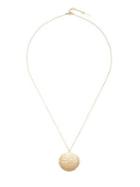 Sole Society Updated Textured Fashion & Stones Pendant Necklace