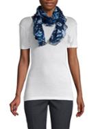 Lauren Ralph Lauren Ruffled Floral Scarf