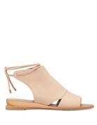 Kenneth Cole New York Jayda Ankle Wrap Suede Sandals