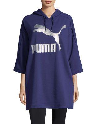 Puma Metallic Graphic Oversized Hoodie